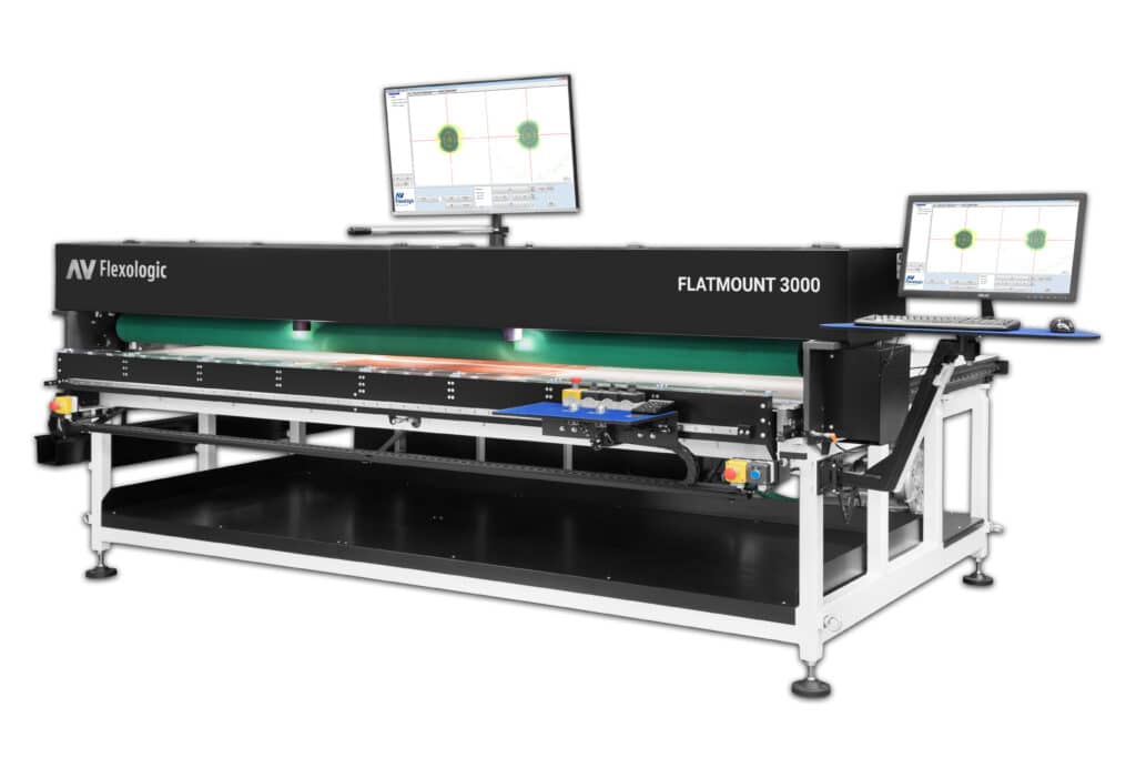 Flat plate mounting machines ensure quick mounting, reduced costs: securing printing plates, robust polyester films.