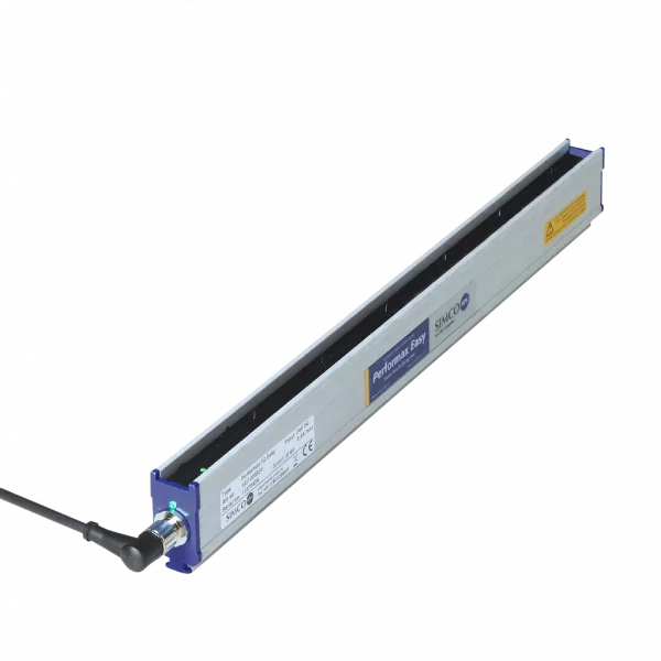 Efficient ionizer bar Performax IQ Easy for static elimination.