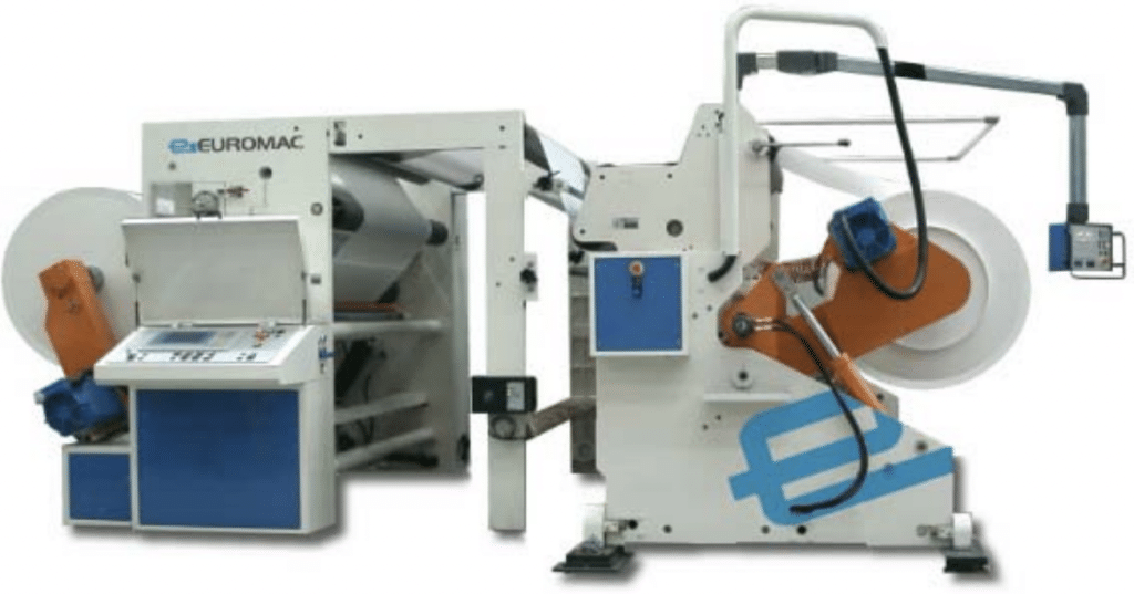 Rewinding machines CB-RB Series: Optimal for flexible packaging, ensuring high precision, efficiency, and consistent quality.