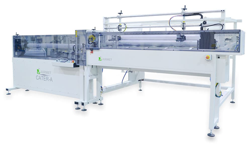 Achieve efficient cutting of cardboard and plastic tubes with our automatic core cutter machine.
